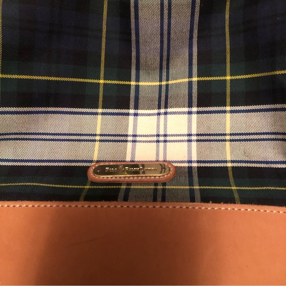 Ralph Lauren polo blackwatch plaid bucket bag - Picture 4 of 16